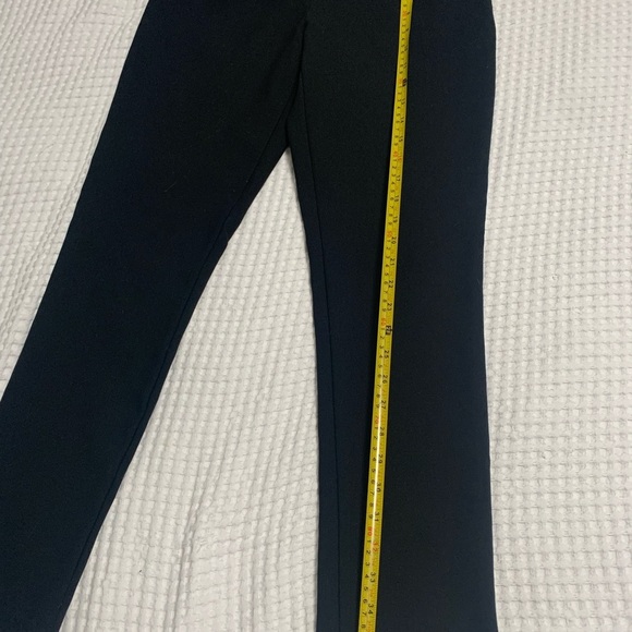 Kate Spade Classic Black Pants Blaze a Trail Elastic Waist Legging Cropp Sz4 - Picture 5 of 12